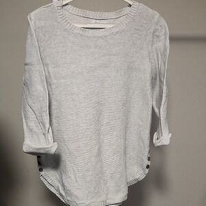 Reitmans Light Gray Knit Sweater